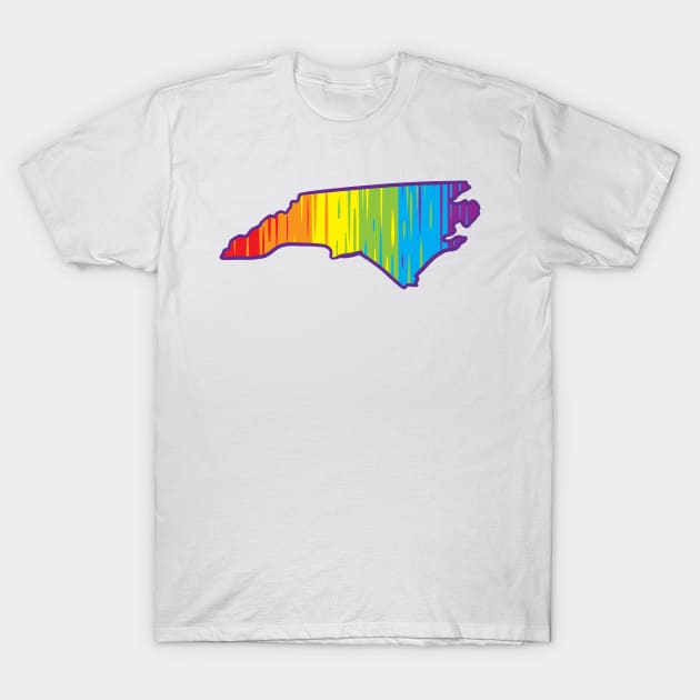 North Carolina Pride T-Shirt by Manfish Inc.